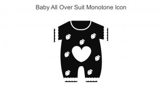 Baby All Over Suit Monotone Icon In Powerpoint Pptx Png And Editable Eps Format