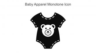 Baby Apparel Monotone Icon In Powerpoint Pptx Png And Editable Eps Format