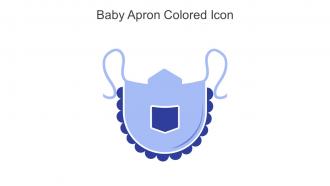Baby Apron Colored Icon In Powerpoint Pptx Png And Editable Eps Format