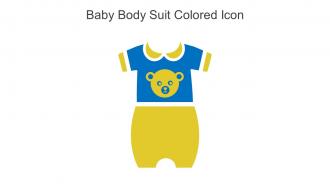 Baby Body Suit Colored Icon In Powerpoint Pptx Png And Editable Eps Format