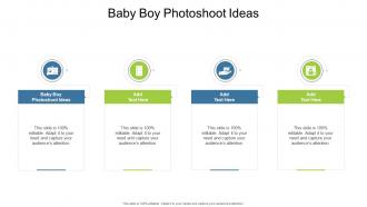 Baby Boy Photoshoot Ideas In Powerpoint And Google Slides Cpb