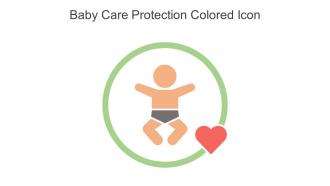 Baby Care Protection Colored Icon In Powerpoint Pptx Png And Editable Eps Format