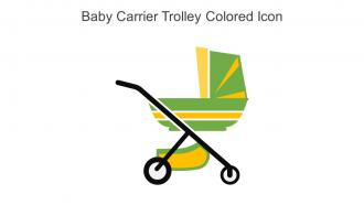 Baby Carrier Trolley Colored Icon In Powerpoint Pptx Png And Editable Eps Format