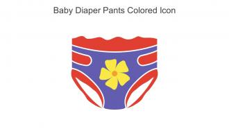 Baby Diaper Pants Colored Icon In Powerpoint Pptx Png And Editable Eps Format