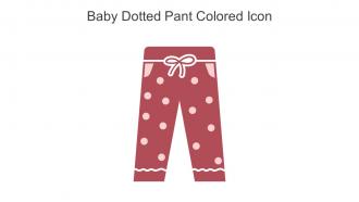 Baby Dotted Pant Colored Icon In Powerpoint Pptx Png And Editable Eps Format