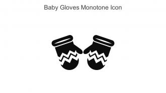 Baby Gloves Monotone Icon In Powerpoint Pptx Png And Editable Eps Format