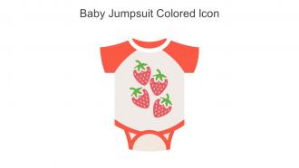 Baby Jumpsuit Colored Icon In Powerpoint Pptx Png And Editable Eps Format