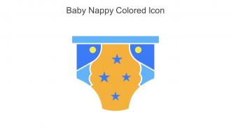 Baby Nappy Colored Icon In Powerpoint Pptx Png And Editable Eps Format