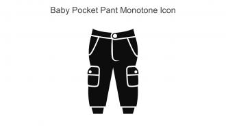 Baby Pocket Pant Monotone Icon In Powerpoint Pptx Png And Editable Eps Format