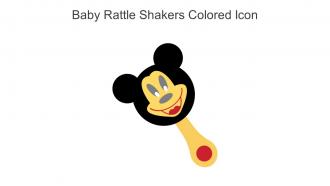 Baby Rattle Shakers Colored Icon In Powerpoint Pptx Png And Editable Eps Format