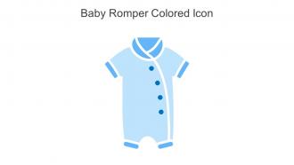Baby Romper Colored Icon In Powerpoint Pptx Png And Editable Eps Format