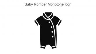 Baby Romper Monotone Icon In Powerpoint Pptx Png And Editable Eps Format