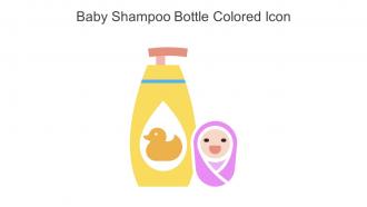 Baby Shampoo Bottle Colored Icon In Powerpoint Pptx Png And Editable Eps Format