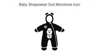Baby Shapewear Suit Monotone Icon In Powerpoint Pptx Png And Editable Eps Format