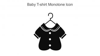 Baby T Shirt Monotone Icon In Powerpoint Pptx Png And Editable Eps Format