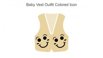 Baby Vest Outfit Colored Icon In Powerpoint Pptx Png And Editable Eps Format