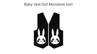 Baby Vest Suit Monotone Icon In Powerpoint Pptx Png And Editable Eps Format