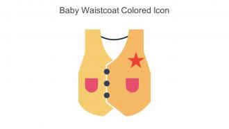 Baby Waistcoat Colored Icon In Powerpoint Pptx Png And Editable Eps Format