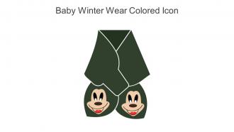 Baby Winter Wear Colored Icon In Powerpoint Pptx Png And Editable Eps Format