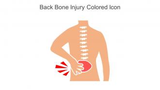 Back Bone Injury Colored Icon In Powerpoint Pptx Png And Editable Eps Format