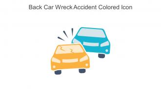 Back Car Wreck Accident Colored Icon In Powerpoint Pptx Png And Editable Eps Format