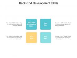 Back end development skills ppt powerpoint presentation gallery master slide cpb
