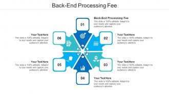 Back end processing fee ppt powerpoint presentation show guide cpb