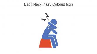 Back Neck Injury Colored Icon In Powerpoint Pptx Png And Editable Eps Format