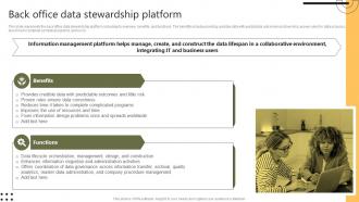 Back Office Data Stewardship Platform Stewardship By Systems Model