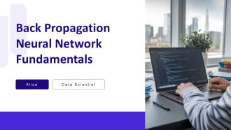 Back Propagation Neural Network Fundamentals PPT Template AT