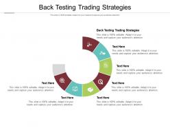 Back testing trading strategies ppt powerpoint presentation ideas graphics tutorials cpb