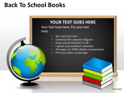 Back to school books ppt 5