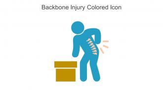 Backbone Injury Colored Icon In Powerpoint Pptx Png And Editable Eps Format