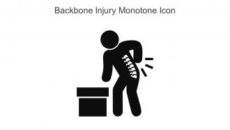 Backbone Injury Monotone Icon In Powerpoint Pptx Png And Editable Eps Format