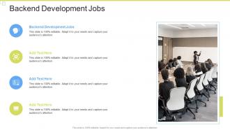 Backend Development Jobs In Powerpoint And Google Slides Cpb