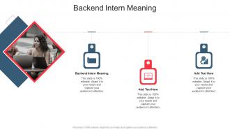 Backend Intern Meaning In Powerpoint And Google Slides Cpb