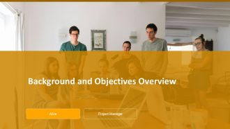 Background And Objectives Overview PPT Structure ACP