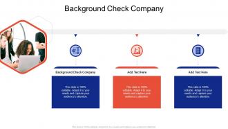 Background Check Company In Powerpoint And Google Slides Cpb