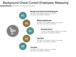 Background check current employees measuring retention promoter score cpb