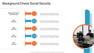 Background Check Social Security In Powerpoint And Google Slides Cpb