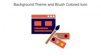 Background Theme And Brush Colored Icon In Powerpoint Pptx Png And Editable Eps Format