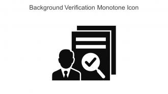 Background Verification Monotone Icon In Powerpoint Pptx Png And Editable Eps Format