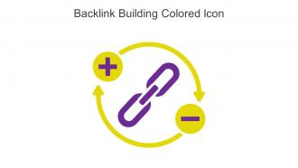 Backlink Building Colored Icon In Powerpoint Pptx Png And Editable Eps Format