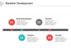 Backlink development ppt powerpoint presentation model background designs cpb