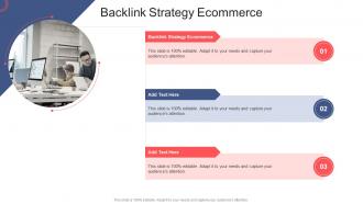 Backlink Strategy Ecommerce In Powerpoint And Google Slides Cpb
