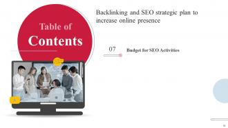 Backlinking And SEO Strategic Plan To Increase Online Presence Powerpoint Presentation Slides V Aesthatic Researched