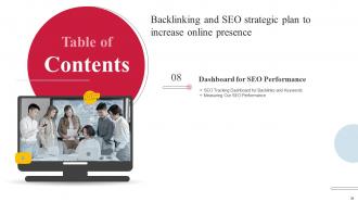 Backlinking And SEO Strategic Plan To Increase Online Presence Powerpoint Presentation Slides V Pre-designed Researched