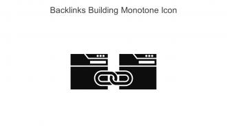 Backlinks Building Monotone Icon In Powerpoint Pptx Png And Editable Eps Format