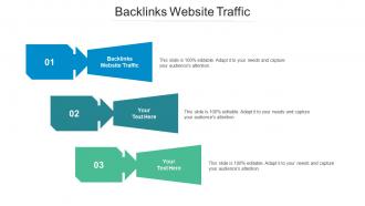 Backlinks website traffic ppt powerpoint presentation infographic template backgrounds cpb