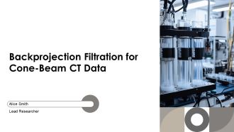 Backprojection Filtration For Cone Beam CT Data PPT Graphics AT